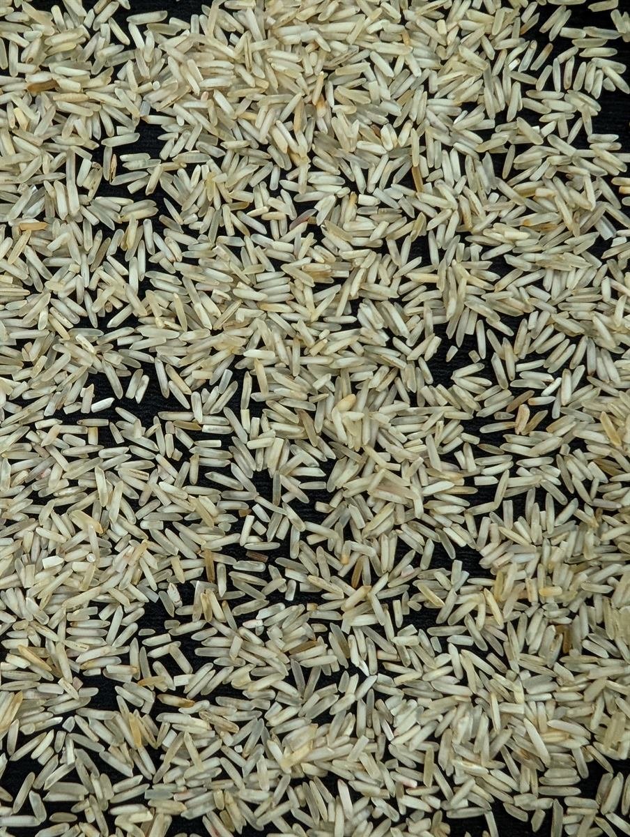 Basmati Rice Steam Rice Rejection product sample.